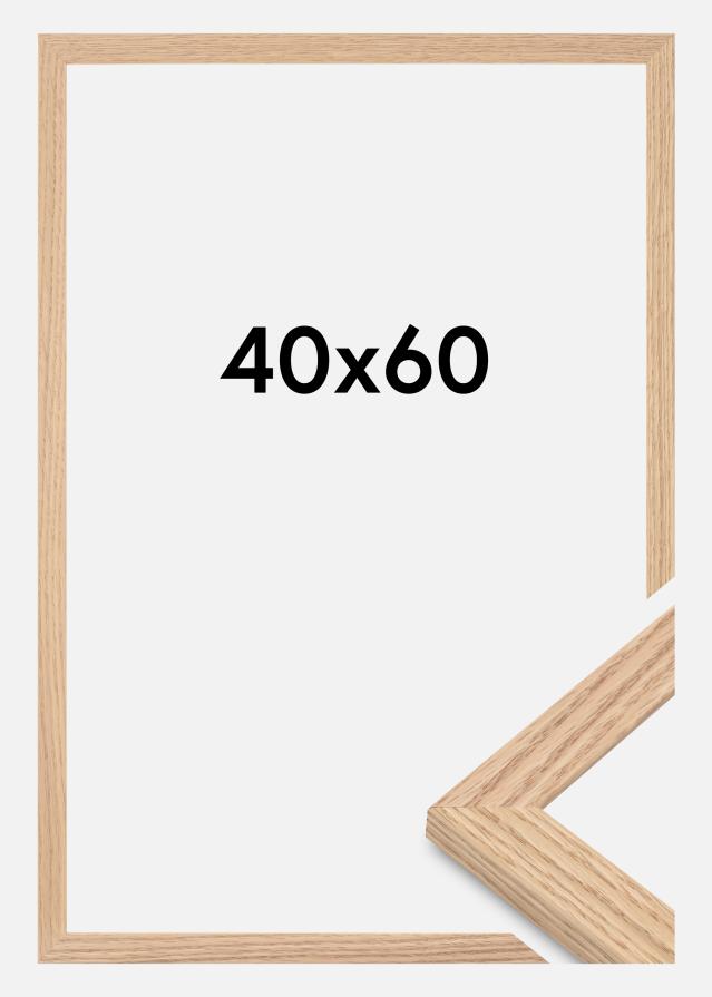 Ramă Tidlös Sticlă acrilică Stejar masiv 40x60 cm