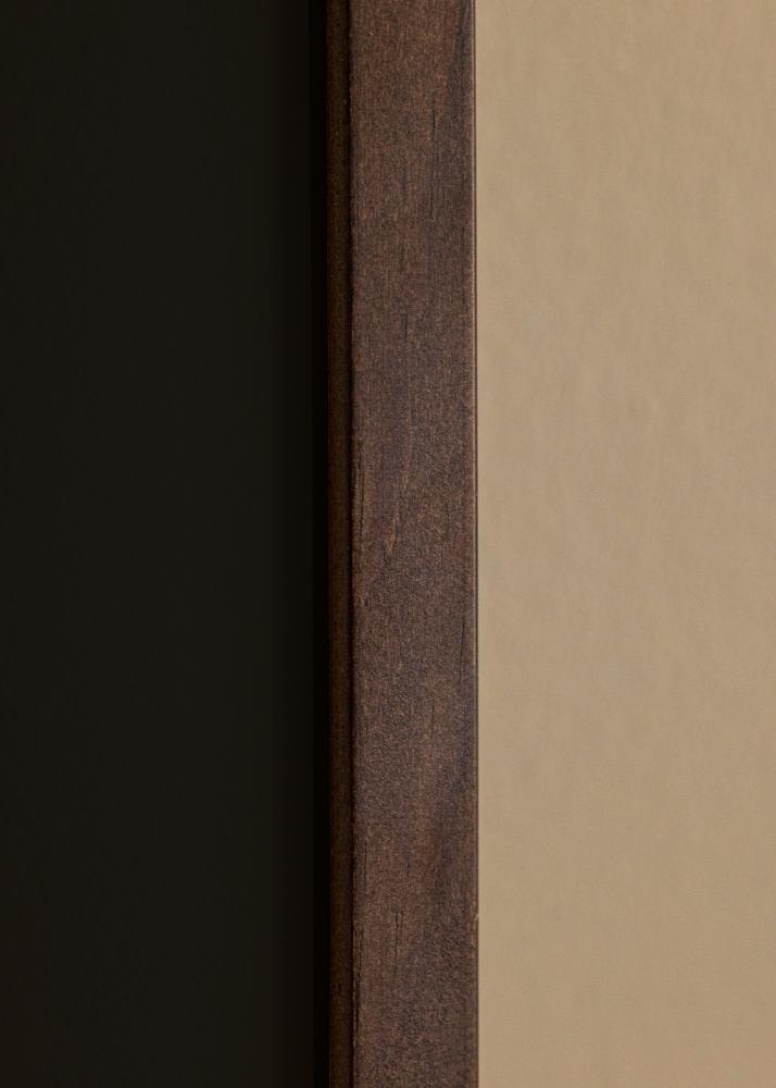 Ramă E-Line Nuc 30x40 cm - Paspartu Negru 20x28 cm