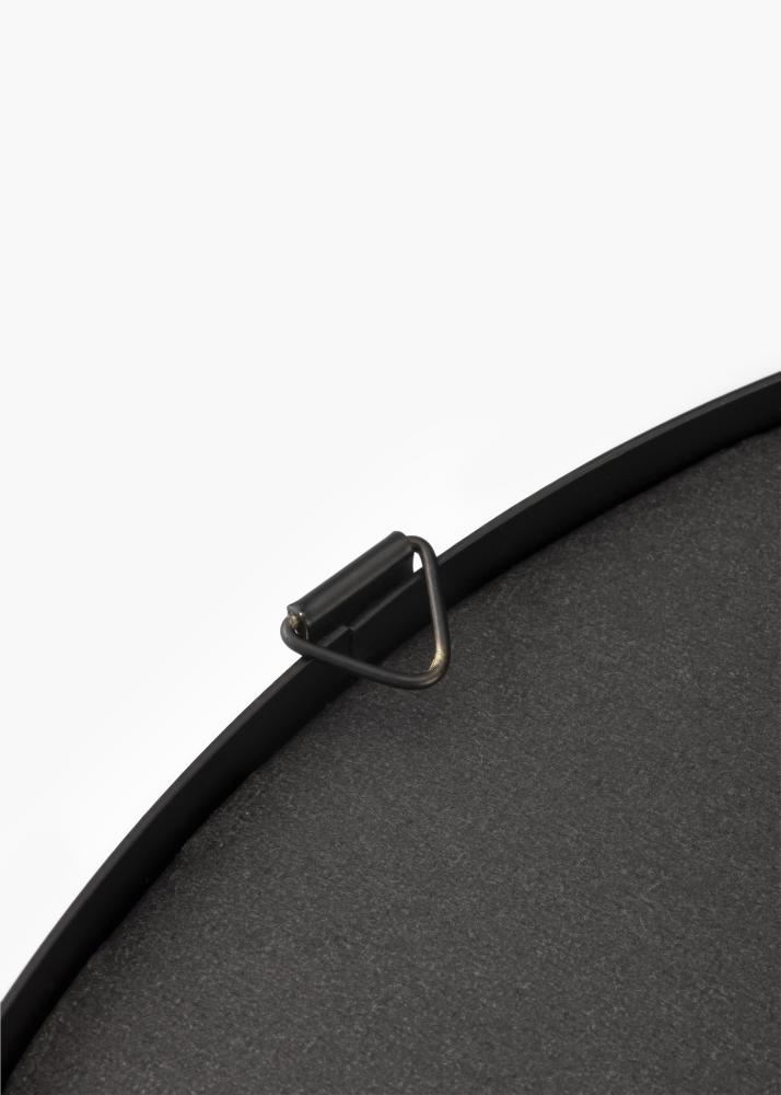 KAILA Oglindă Bubbles - Negru 72x43 cm