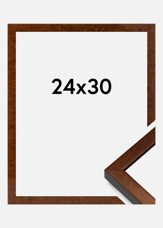 Ramă Ares Sticlă acrilică Burr Walnut 24x30 cm