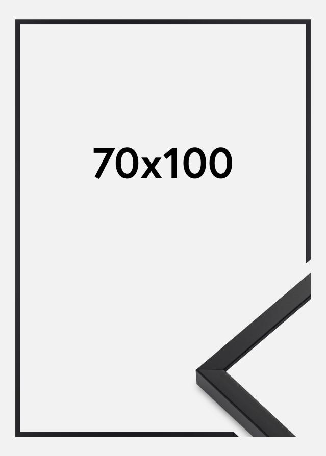 Ramă E-Line Sticlă acrilică Negru 70x100 cm