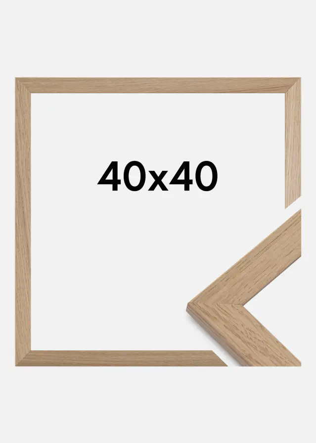 Ramă Trendline Sticlă acrilică Stejar 40x40 cm