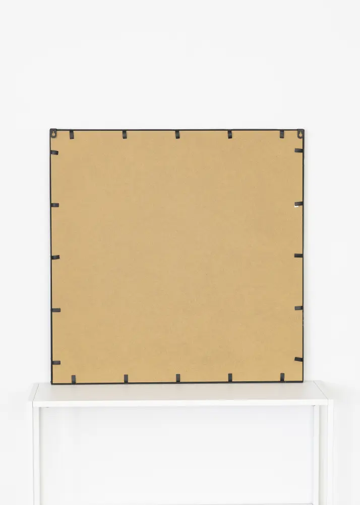 KAILA Oglindă Asymetric - Negru 70x70 cm