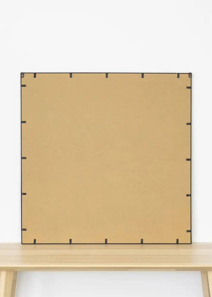KAILA Oglindă Squares - Negru 90x90 cm