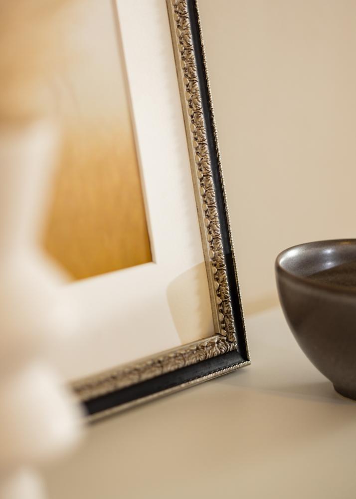 Ramă Drottningholm Argintiu II - Mărime la alegere