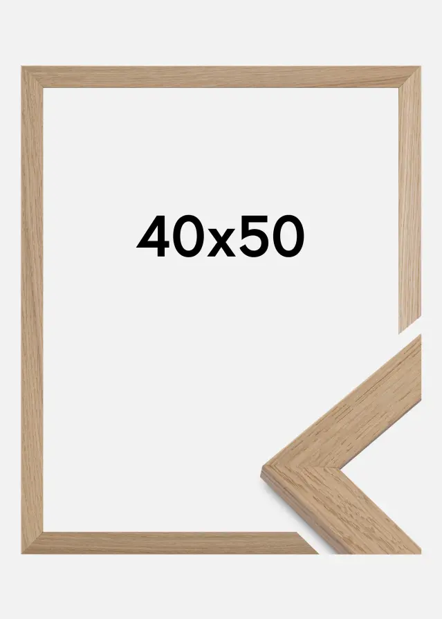 Ramă Trendline Sticlă acrilică Stejar 40x50 cm