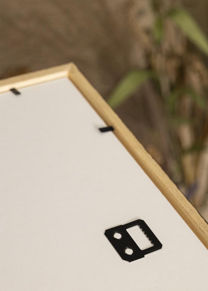 Ramă Edsbyn Nuc 30x40 cm - Paspartu Negru 8x12 inches