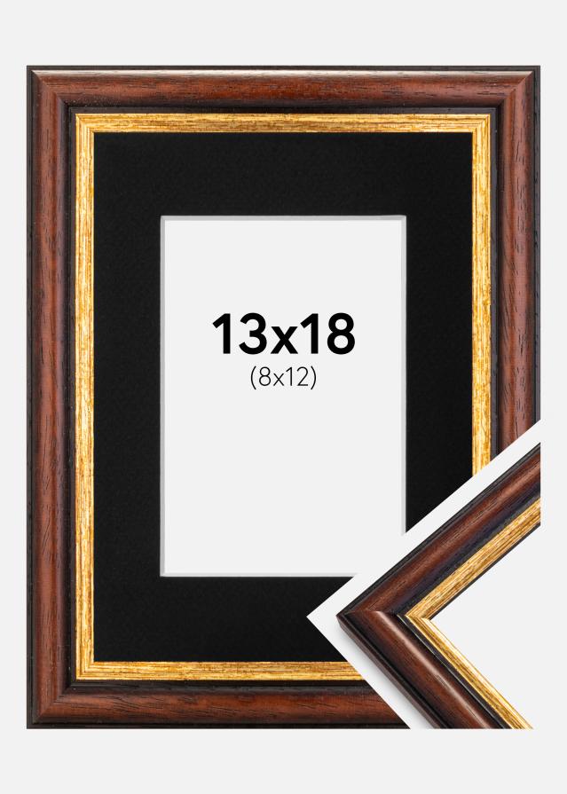 Ramă Siljan Maro 13x18 cm - Paspartu Negru 9x13 cm