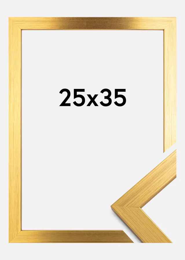 Ramă Gold Wood Sticlă acrilică 25x35 cm