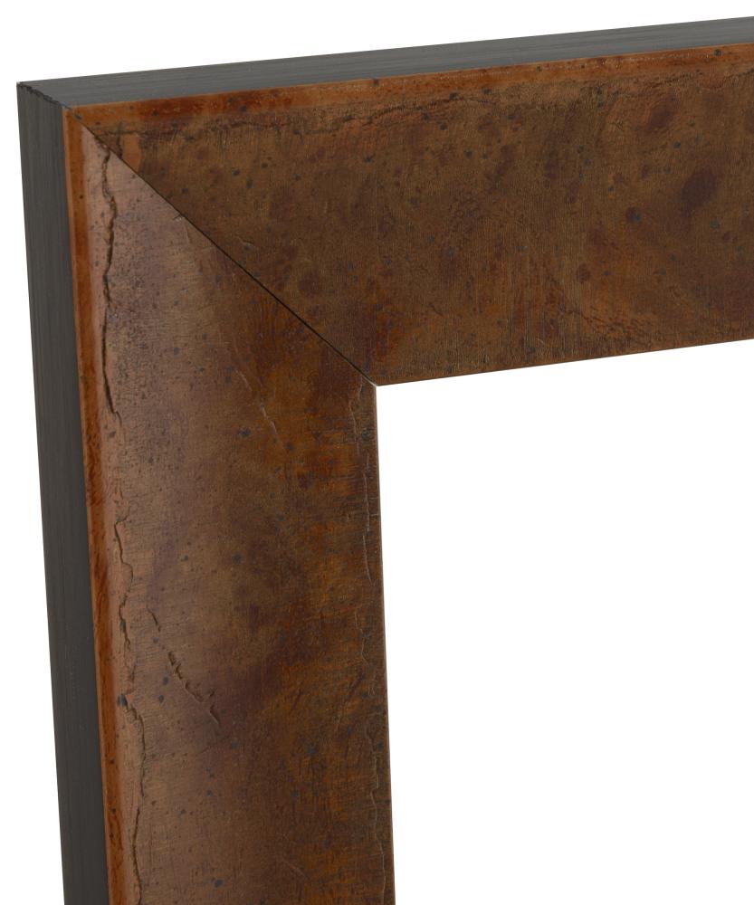 Ramă Ribe Maroniu deschis Veneer roșu - Mărime la alegere