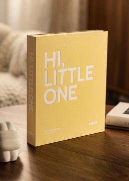 KAILA HI LITTLE ONE Yellow - Coffee Table Photo Album (60 Negre Pagini)
