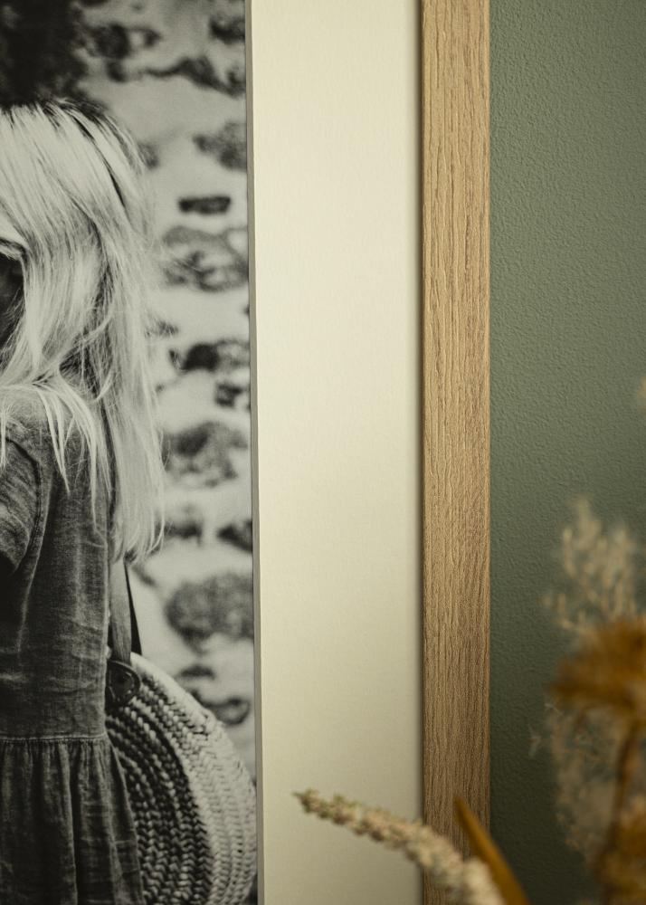 Paspartu Off-white Margine albă 50x60 cm (39x49)