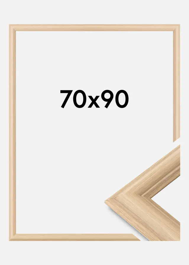 Ramă Västkusten Sticlă acrilică Stejar 70x90 cm
