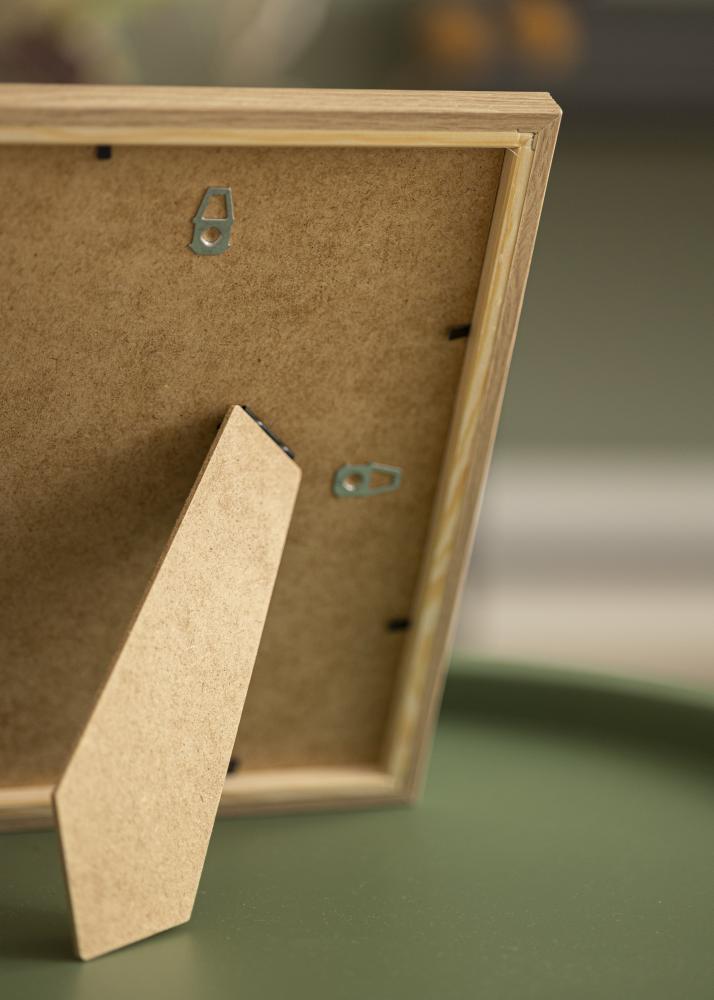 Ramă Stilată Stejar 20x30 cm - Paspartu Negru 15x21 cm (A5)