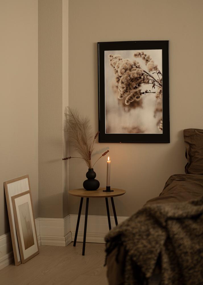 Ramă Victoria Negru 13x18 cm - Paspartu Negru 3,5x5 inches