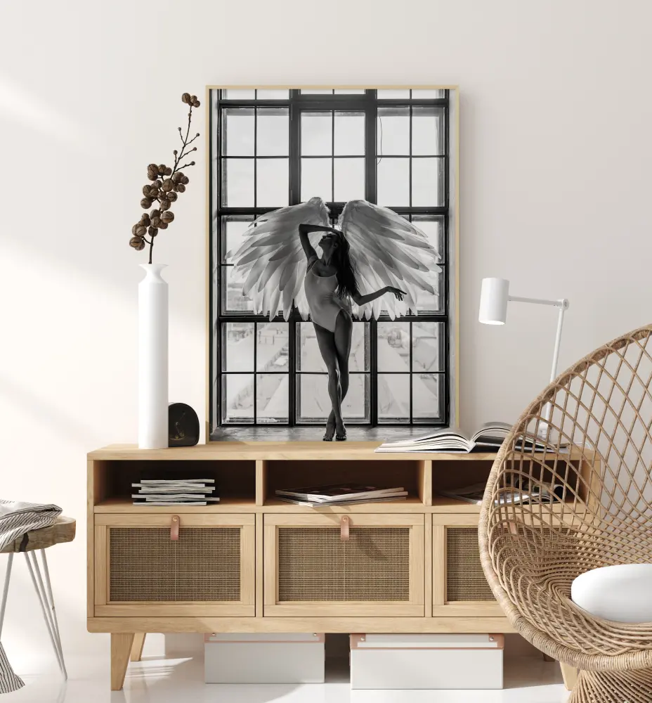 Angel Women Posing I Poster