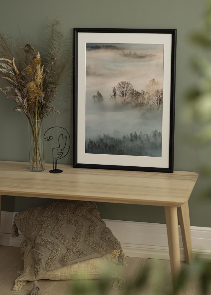 Ramă Siljan Sticlă acrilică Negru 33x95 cm