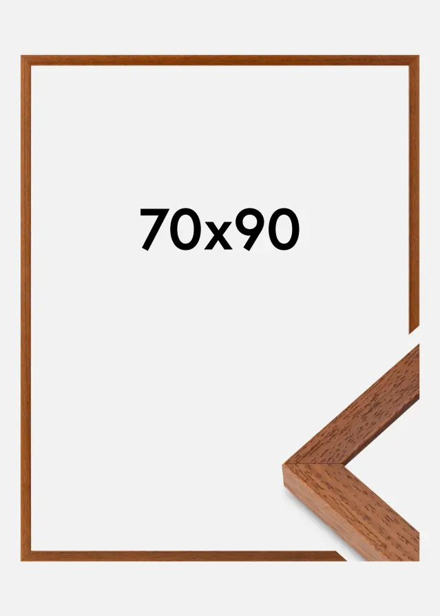 Ramă Hermes Sticlă acrilică Fag 70x90 cm