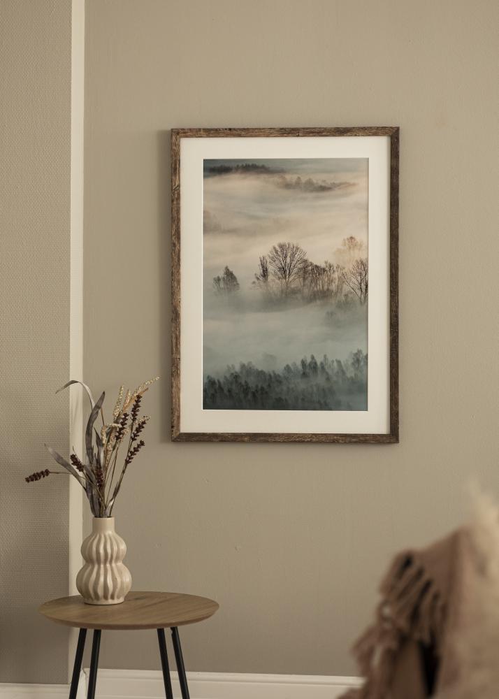 Ramă Fiorito Washed Oak 42x59,4 cm (A2) - Paspartu Alb 25x38 cm