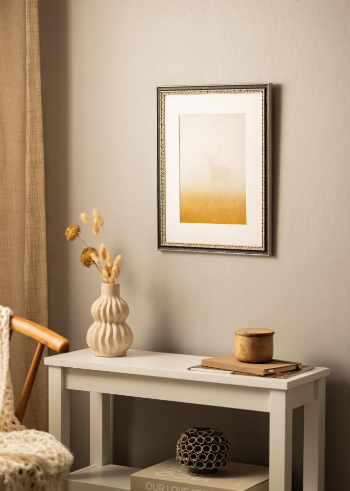 Ramă Drottningholm Argintiu II - Mărime la alegere