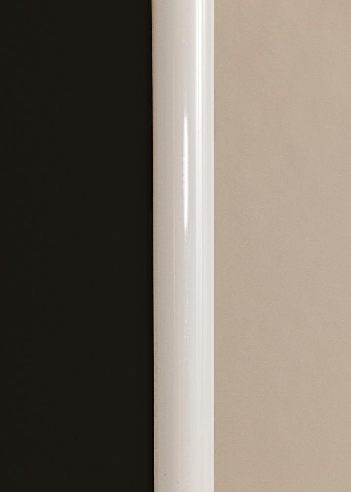 Ramă Victoria Alb 13x18 cm - Paspartu Negru 9x12 cm