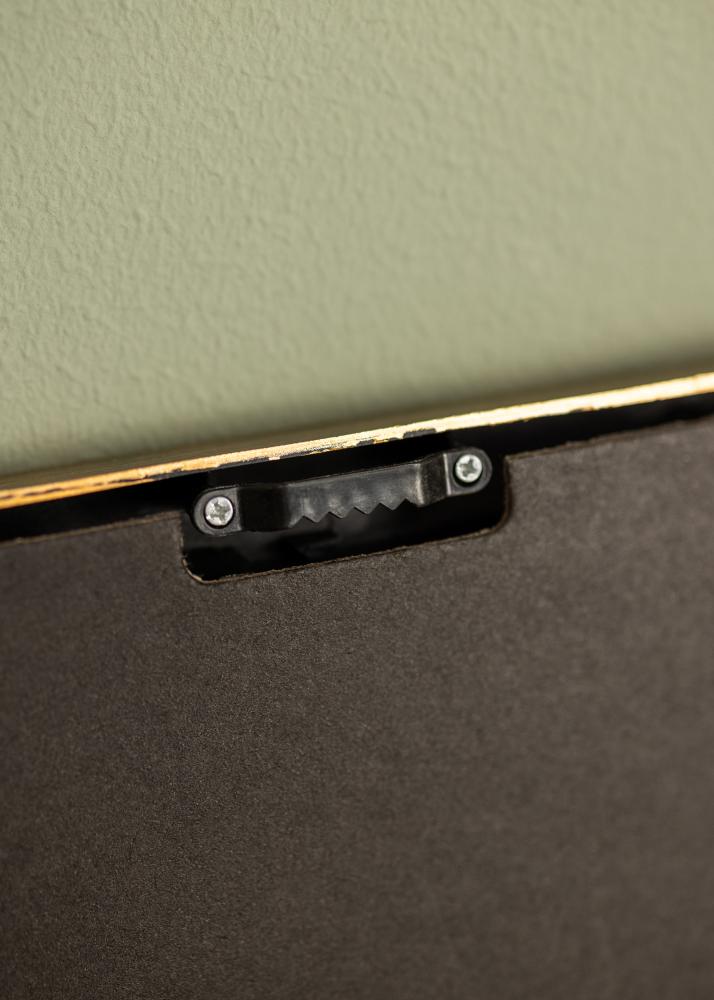 Retro Ramă pentru colaj Auriu mat - 12 Fotografii