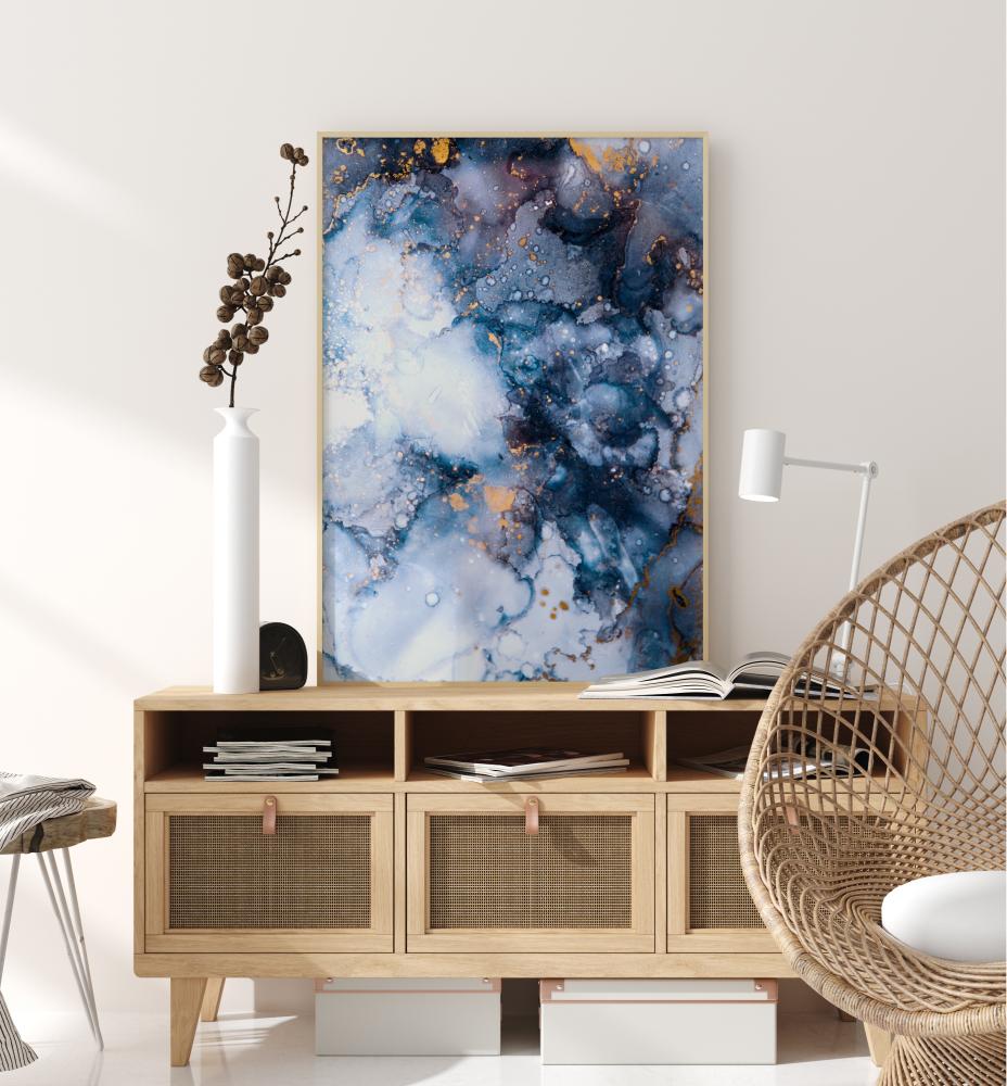 Blue is the color Poster