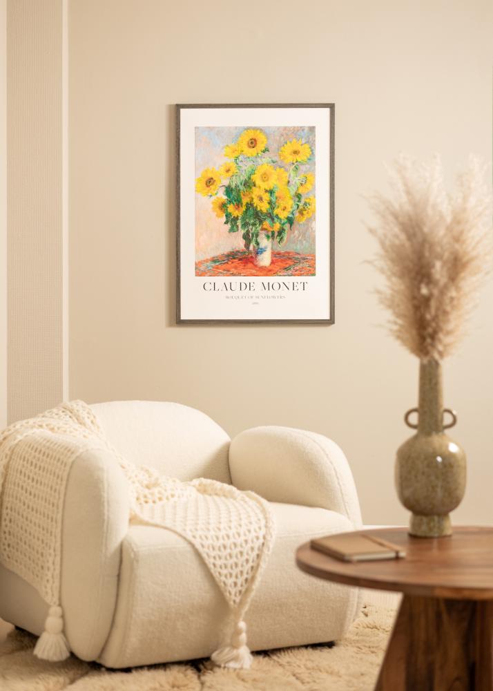 Ramă Ares Sticlă acrilică Grey Oak 50x60 cm