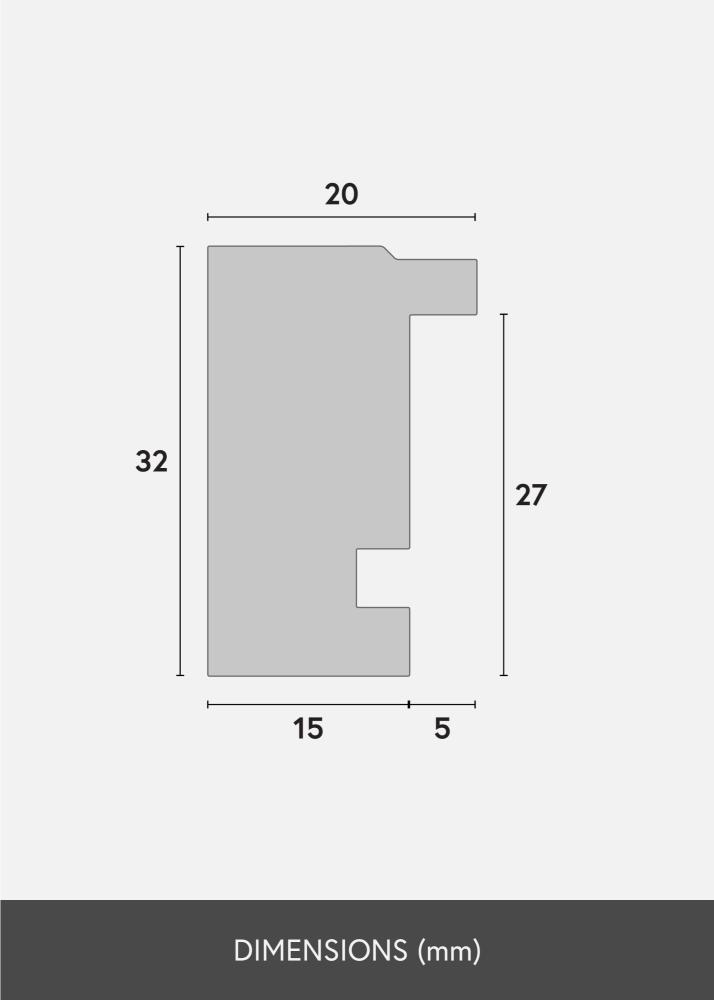 Ramă Diana Sticlă acrilică Violet 28x35 cm