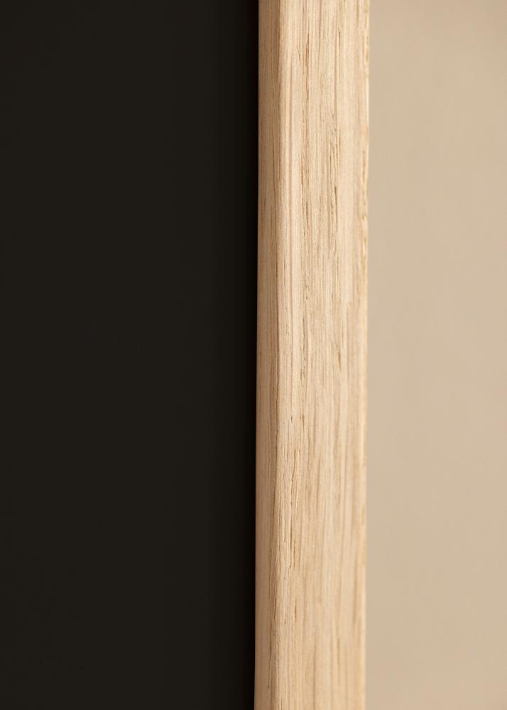 Ramă Edsbyn Stejar 20x30 cm - Paspartu Negru 15x21 cm (A5)