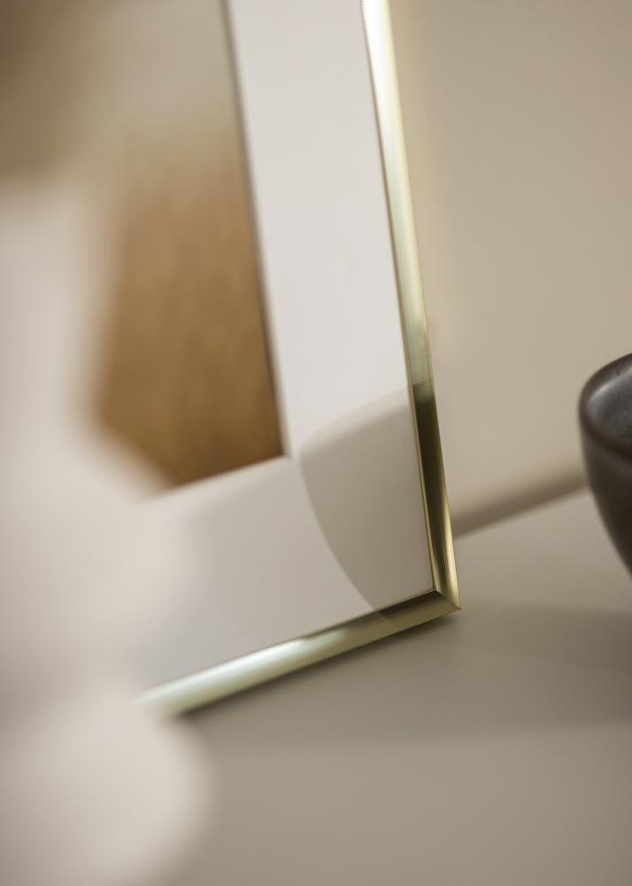 Ramă Poster Frame Aluminum Sticlă acrilică Gold 61x91,5 cm