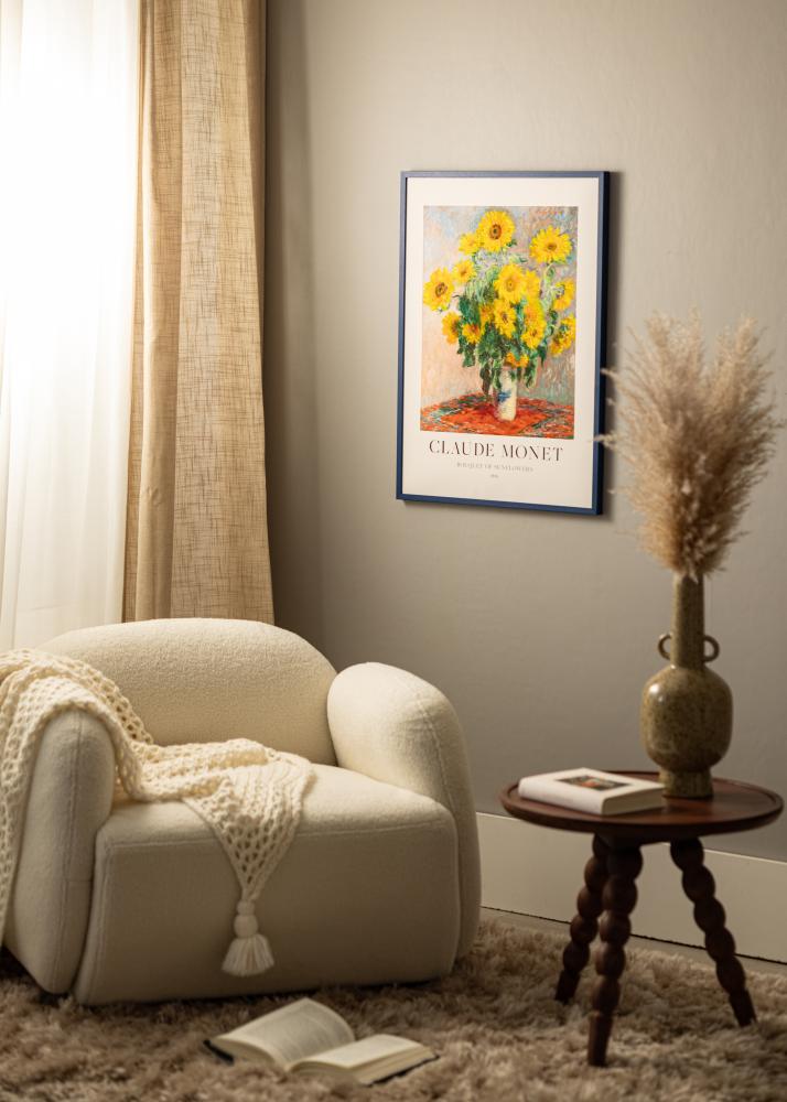 Colorful Sticlă acrilică Albastru 60x80 cm