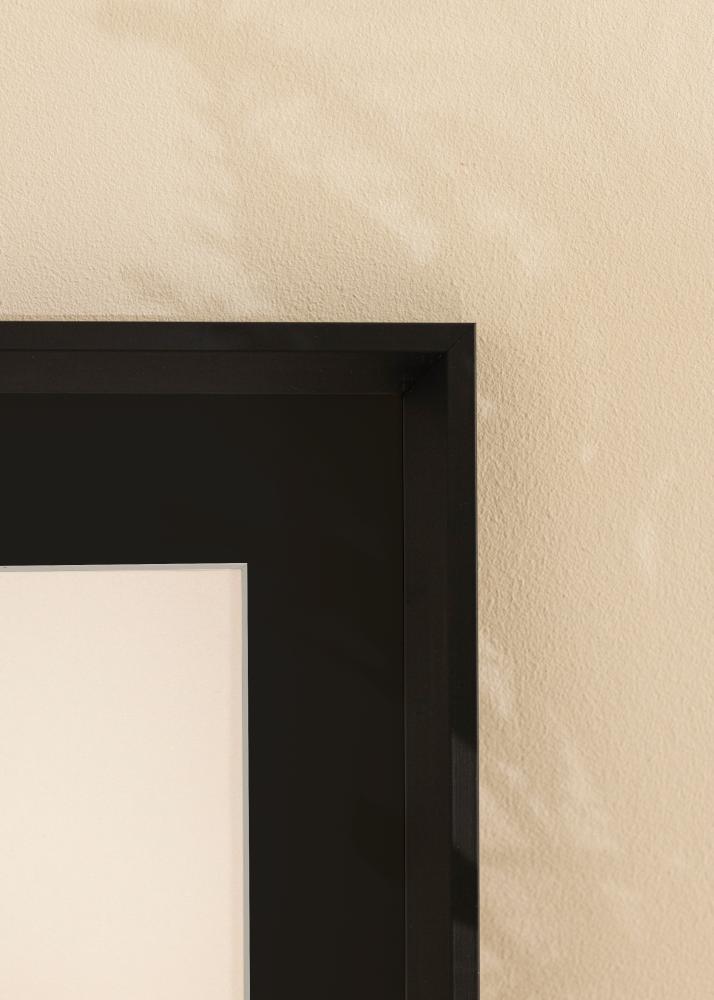 Ramă Globe Negru 50x60 cm - Paspartu Negru 35x45 cm