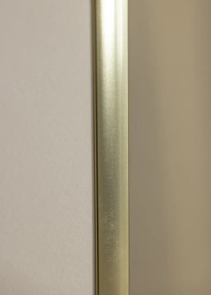 Ramă Poster Frame Aluminum Gold 60x80 cm - Paspartu Alb 50x60 cm