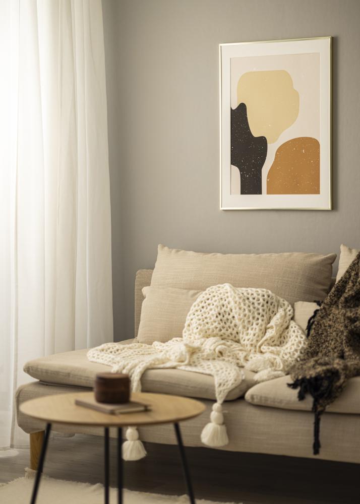 Ramă Poster Frame Aluminum Sticlă acrilică Gold 61x91,5 cm