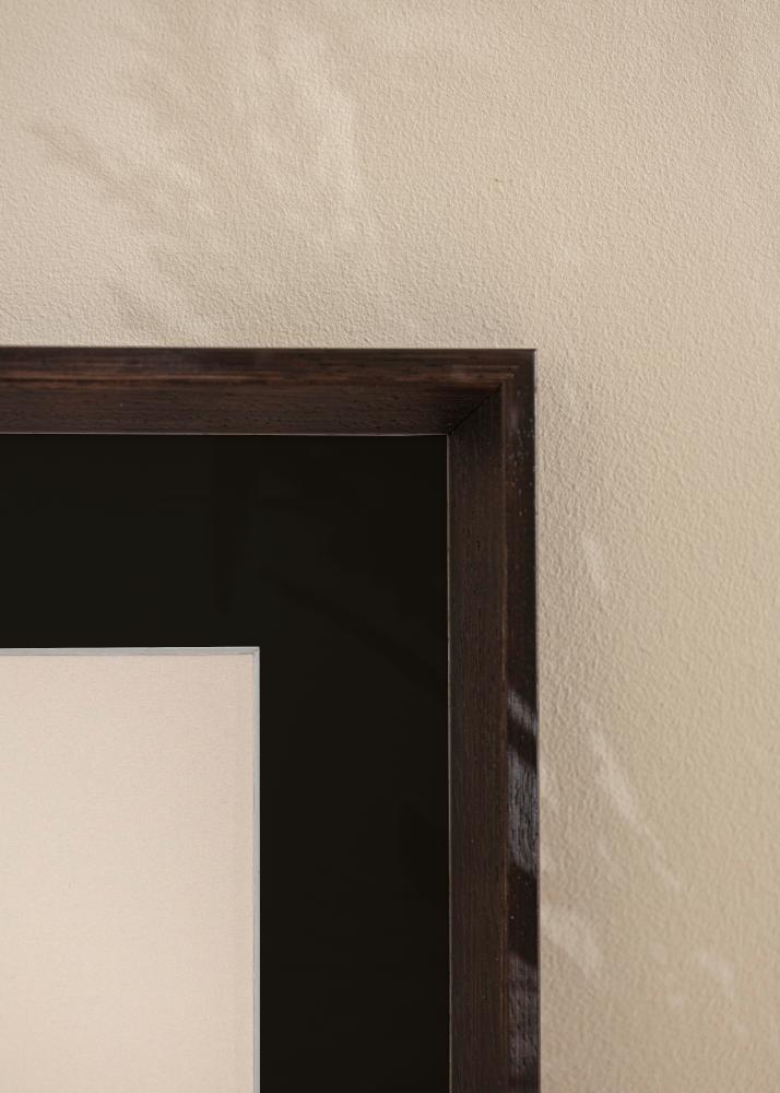 Ramă Globe Espresso 50x60 cm - Paspartu Negru 35x45 cm