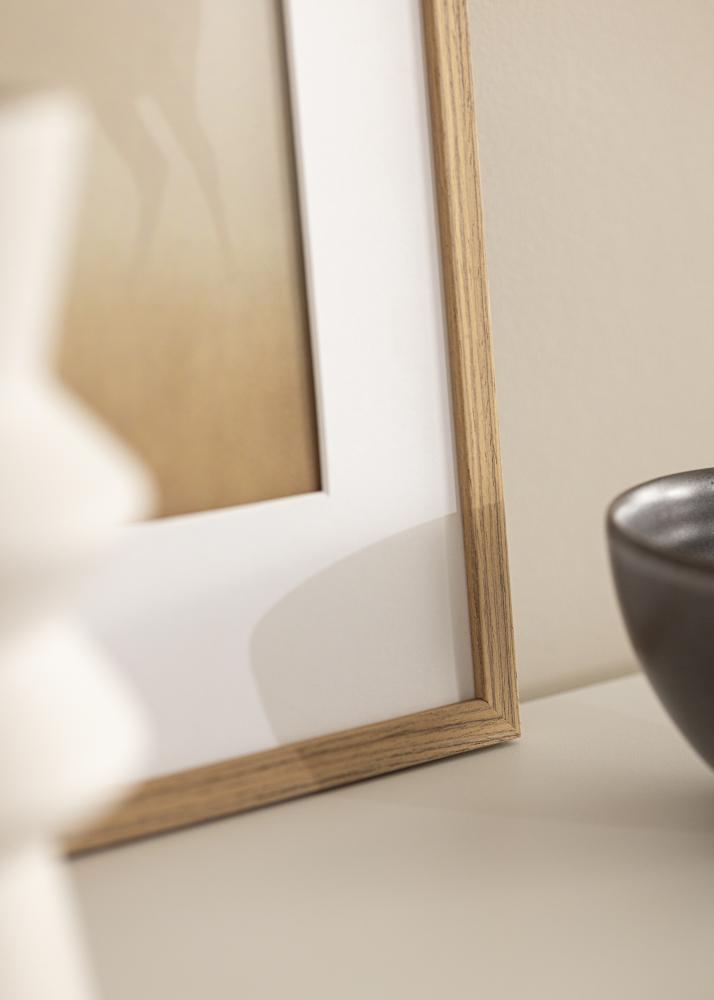 Ramă Edsbyn Sticlă acrilică Tec 50x50 cm