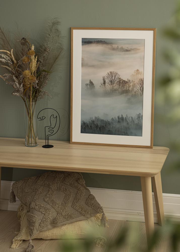 Ramă Edsbyn Sticlă acrilică Tec 50x50 cm