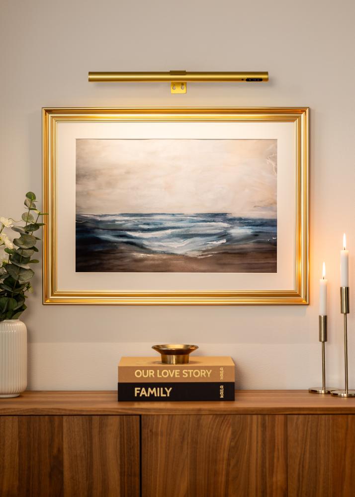 KAILA Halo Lustra de Tablou cu Baterii 50 cm - Auriu