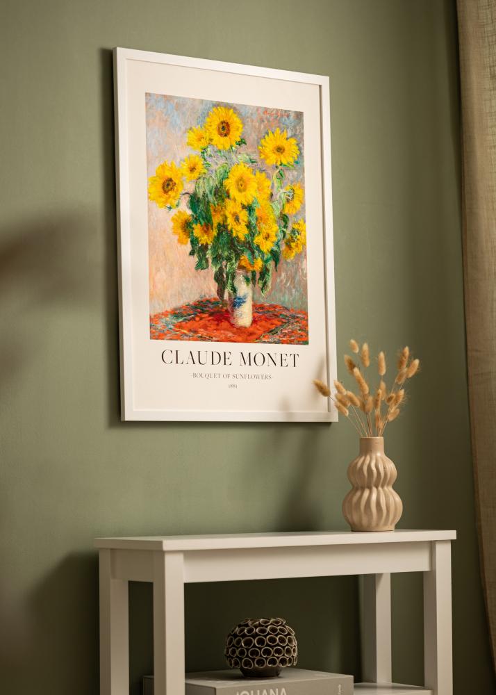 Ramă Deco Sticlă acrilică Alb 60x80 cm