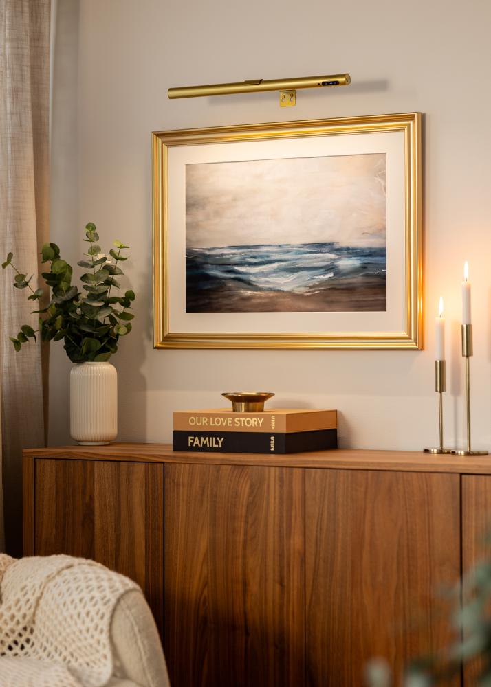 KAILA Halo Lustra de Tablou cu Baterii 50 cm - Auriu