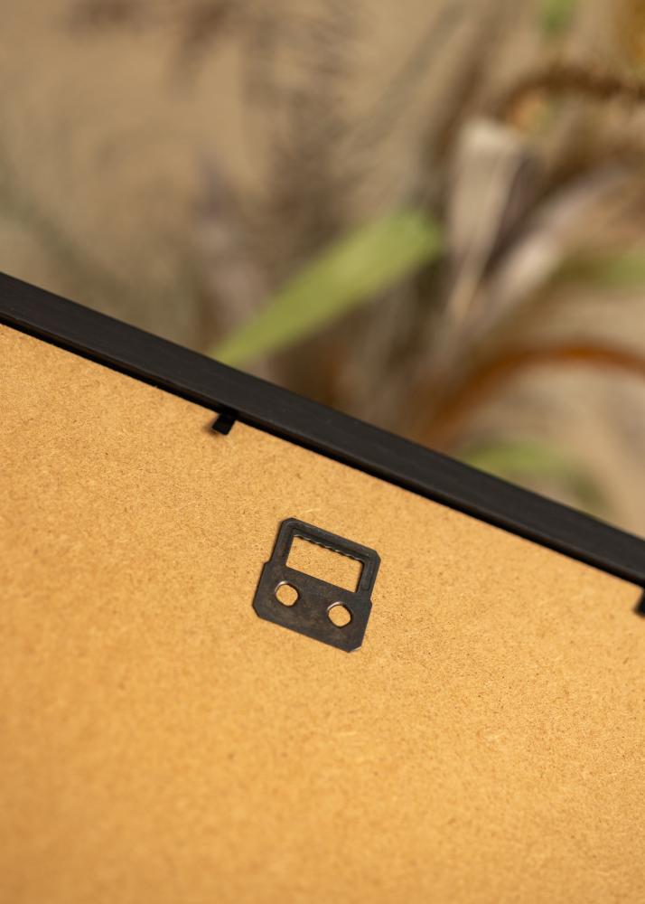 BGA Ramă tip cutie Sticlă acrilică Negru 50x100 cm