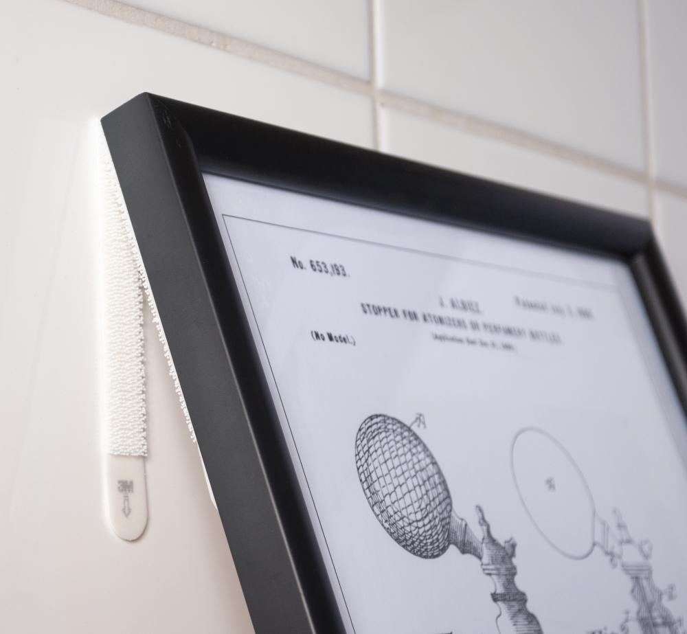 3M Command Narrow Suport pentru tablouri Alb - 5 kg