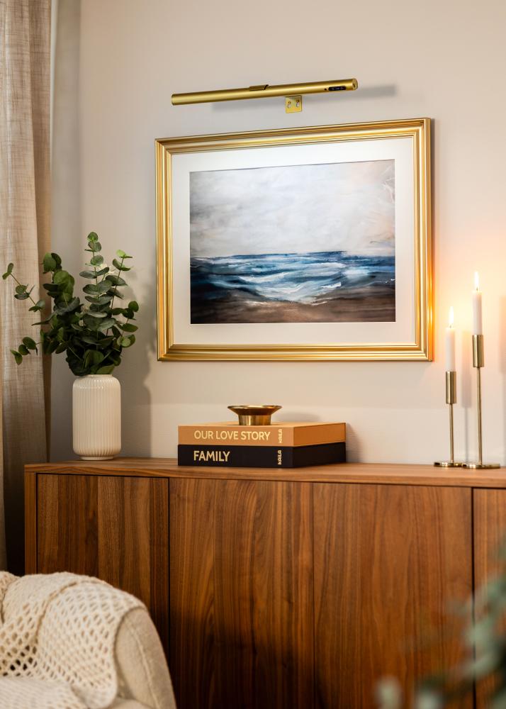 KAILA Halo Lustra de Tablou cu Baterii 50 cm - Auriu