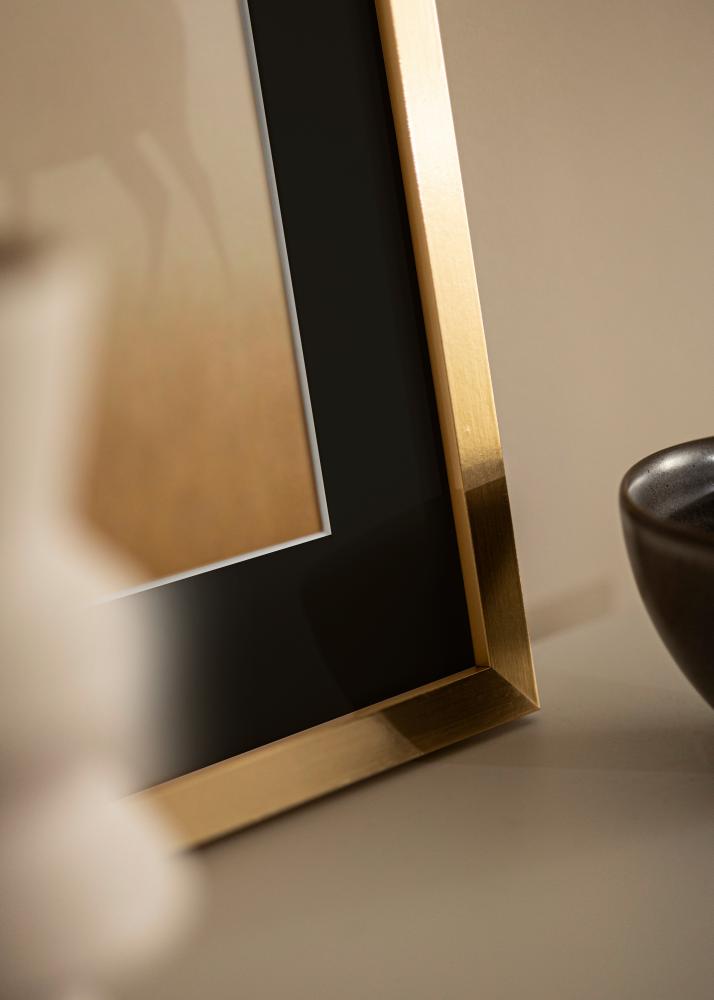 Ramă Selection Auriu 70x100 cm - Paspartu Negru 62x93 cm