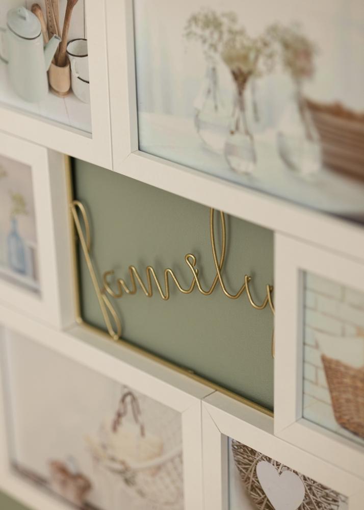 Lovely Family Ramă pentru colaj Alb - 6 Fotografii