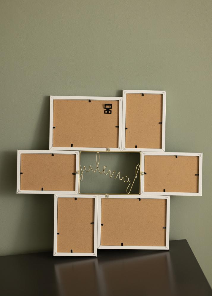 Lovely Family Ramă pentru colaj Alb - 6 Fotografii