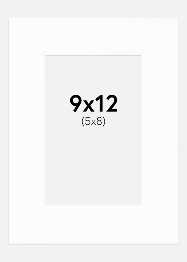 Paspartu Canson Alb Margine albă 9x12 cm (5x8)