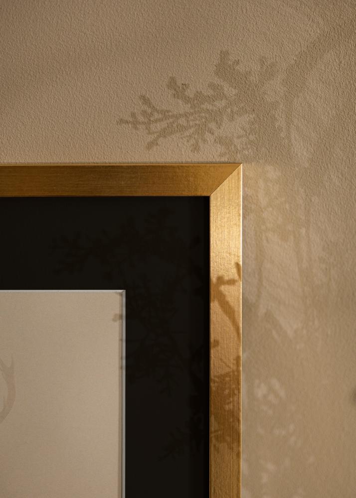 Ramă Selection Auriu 70x100 cm - Paspartu Negru 62x93 cm