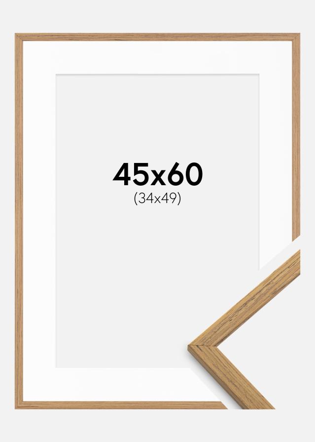 Ramă Edsbyn Tec 45x60 cm - Paspartu Alb 35x50 cm